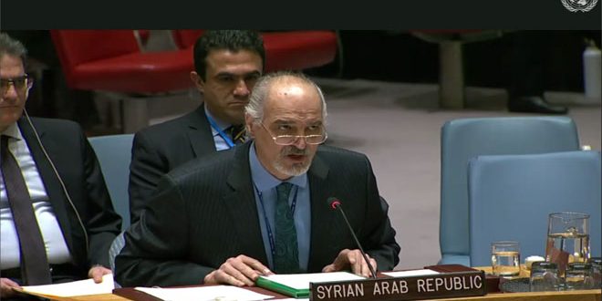 Al-Jaafari: Some UN Member States Complete Political Terrorism Against Syria With An Economic Terrorism