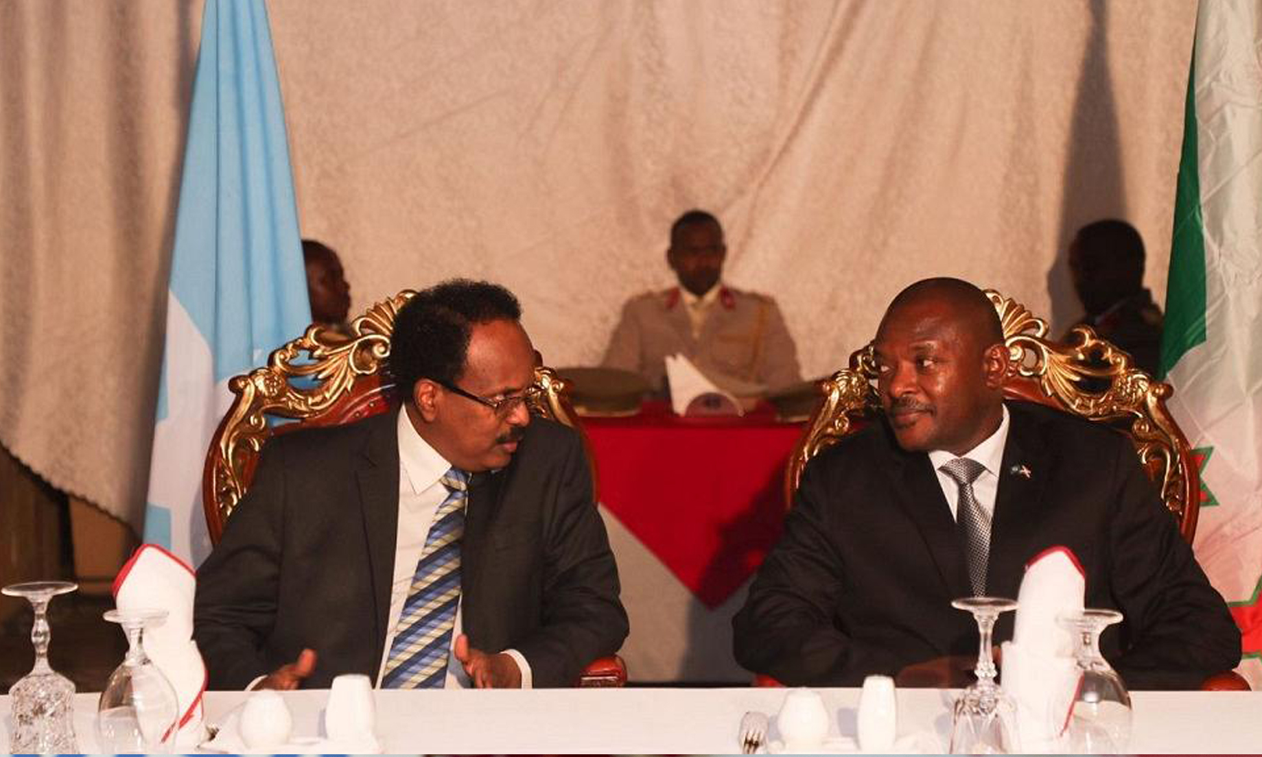 Burundi, Somali presidents discuss security amidst AMISOM withdrawal plan