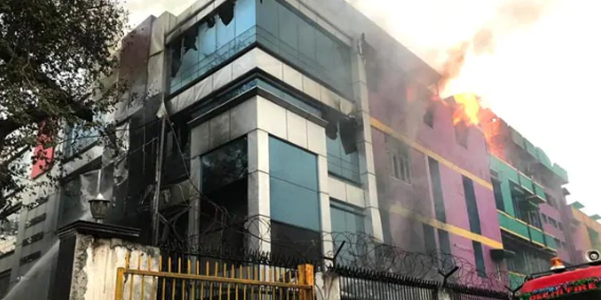 Massive Fire Breaks Out In Factory In Delhi, No Casualties So Far