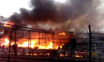 At Least 20 Killed In Train Station Fire In Egypt’s Capital