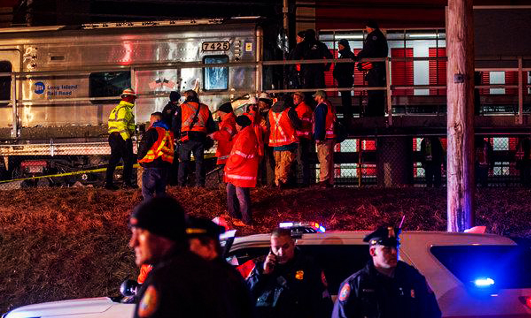 US: Train-truck collision kills 3 in New York state