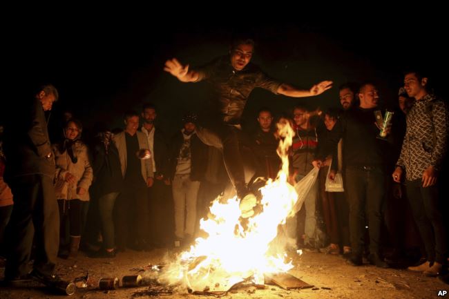 One Killed, Hundreds Injured In “Fire Festival” Celebrations In Iran
