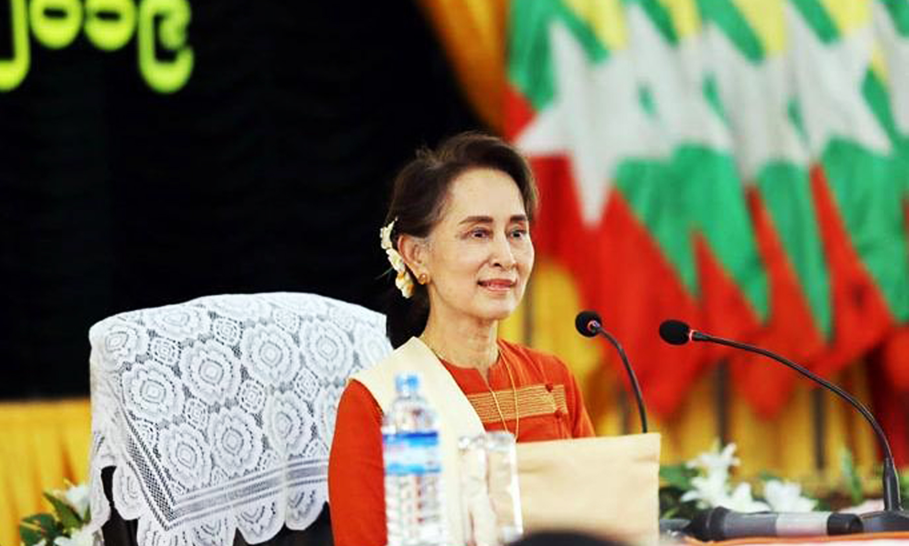 Suu Kyi promises she will quickly tackle discrimination in issuing IDs to Hindus and Muslims