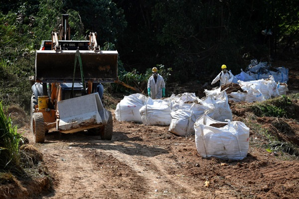 Sungai Kim Kim clean-up yields 350 jumbo bags of tainted earth
