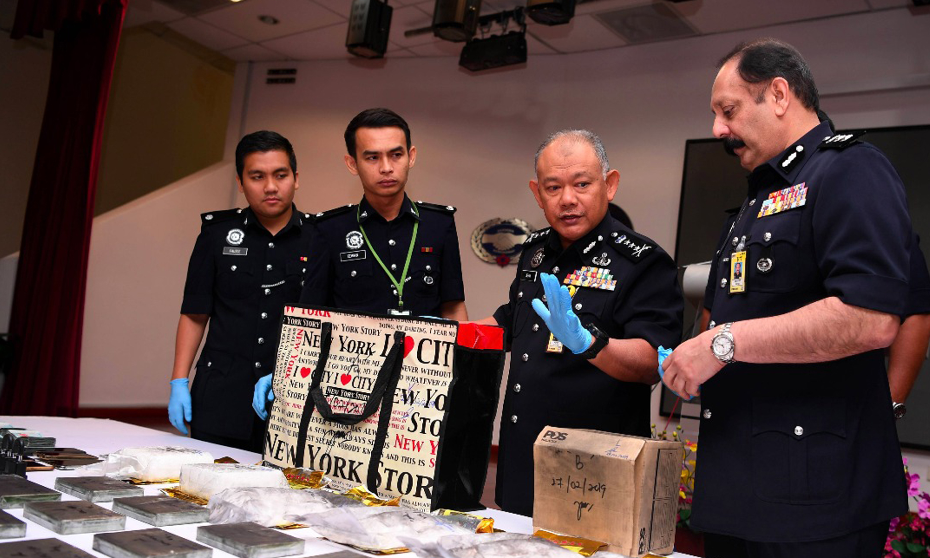 Malaysian police cripple drug syndicate, seize RM1.59 million worth of drugs