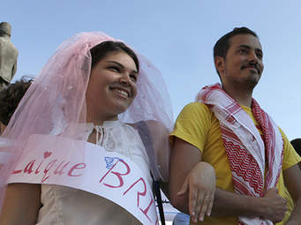 Protesters Demand For Law To Ban Child Marriage In Lebanon