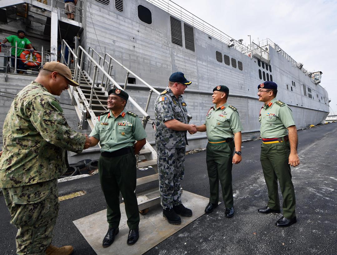 American navy ship arrives in Kuching for Pacific Partnership Exercise