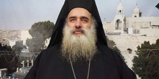Archbishop Hanna: Zionist Aggression On Syria Targets Palestine’s Just Cause