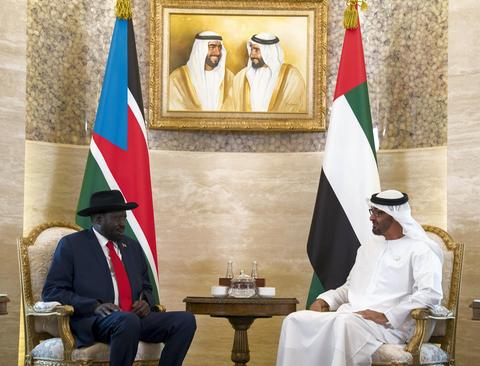 Abu Dhabi Crown Prince Meets South Sudan President Over Expansion Of Bilateral Ties