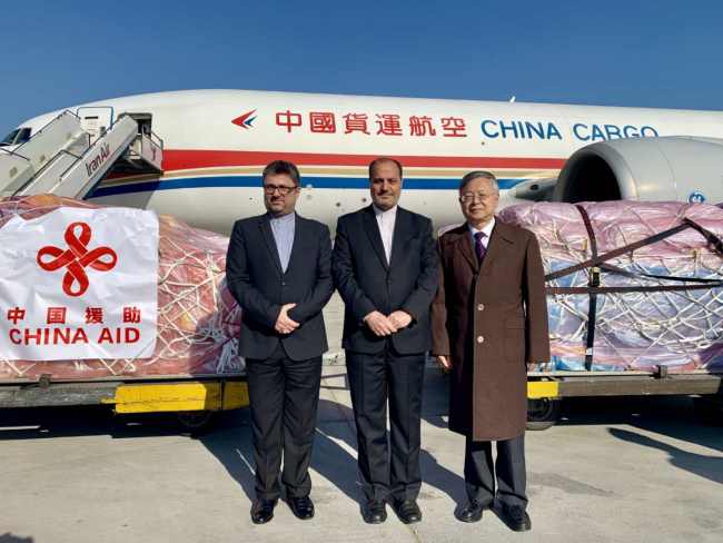 First Batch Of China’s Aid Materials To Flood-Hit Iran Arrives
