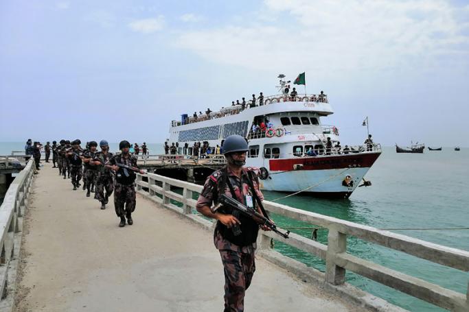 Bangladesh deploys border guards to island near Myanmar