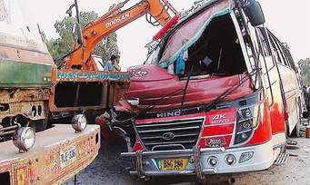 Speeding Truck Crushes Eight To Death In India