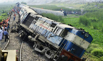 13 Injured After 12 Coaches Of Train Derail In India