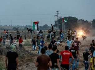 83 Palestinians Injured In Clashes With Israeli Soldiers In Eastern Gaza: Medics