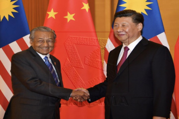 Mahathir holds talks with China’s top leaders, consolidates China-Malaysia ties