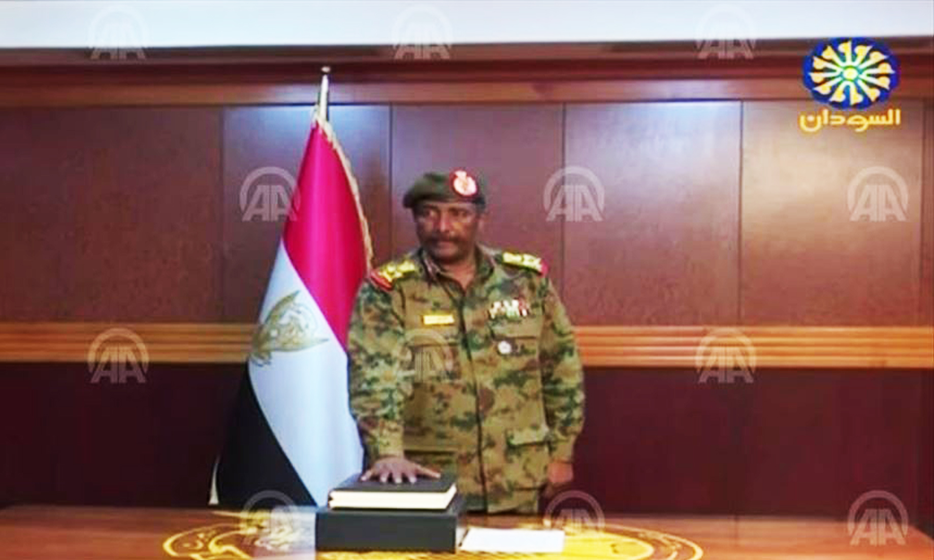 Head of Sudan’s transitional military council sworn in as chief of new Sovereign Council