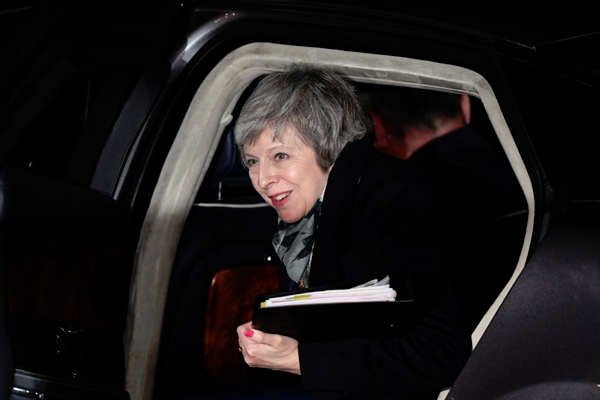 UK PM May survives latest bid to ease her out of 10 Downing Street