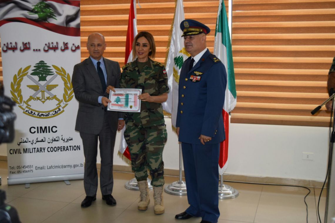 Lebanese Army Receives Military Support From Italy