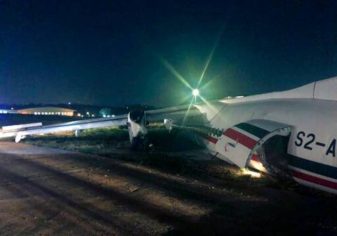 18 Injured After Bangladeshi Plane Skids Off Runway At Myanmar’s Airport