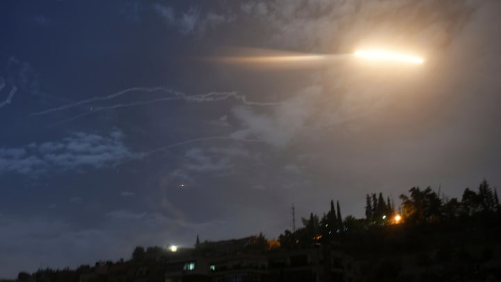 Syria Intercepts Israeli Missile South Of Damascus