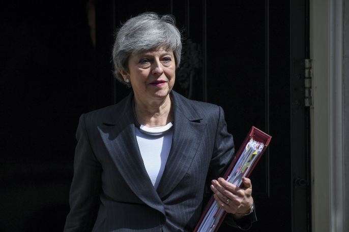 May Resigns As Party Leader, But Remains As British PM