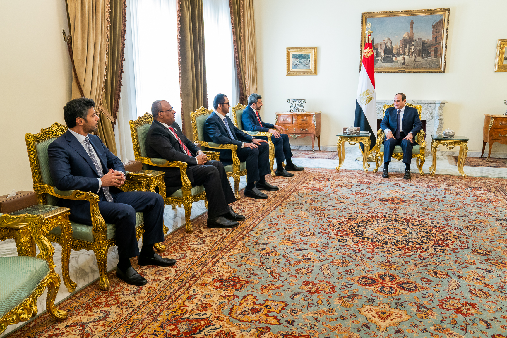 El-Sisi Reaffirms Egypt’s Support For UAE Against All Besetting Challenges