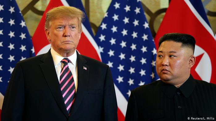 Trump makes history entering North Korea with Kim
