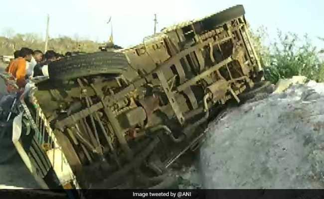 Nine Killed, Five Injured After Vehicle Overturns In India