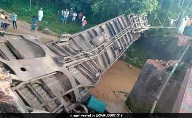Train Plunges After Bridge Collapses In Bangladesh, Four Dead, Over 100 Hurt