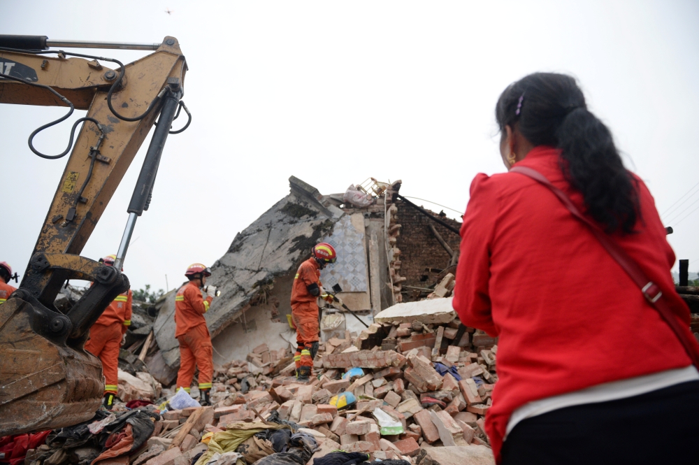 Rescue operation continues as death toll rises to 13 in China earthquake