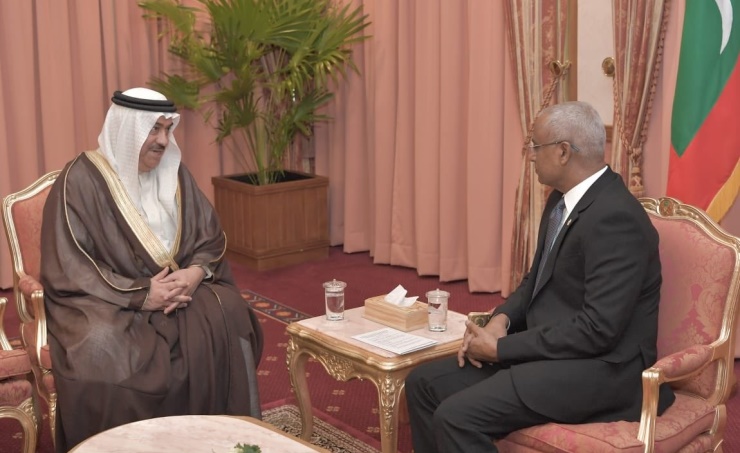 Maldives President Receives Credentials Of Bahrain Non-Resident Ambassador