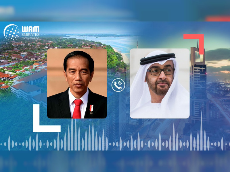UAE’s Mohamed Bin Zayed, Indonesian President Review Regional Developments