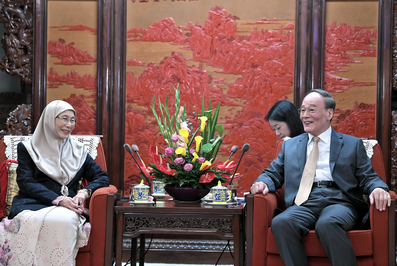 Malaysian Deputy PM calls on Chinese Vice-President
