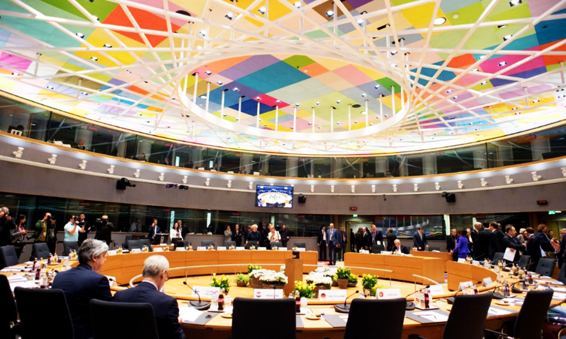 EU leaders in long night of talks over bloc’s leadership posts