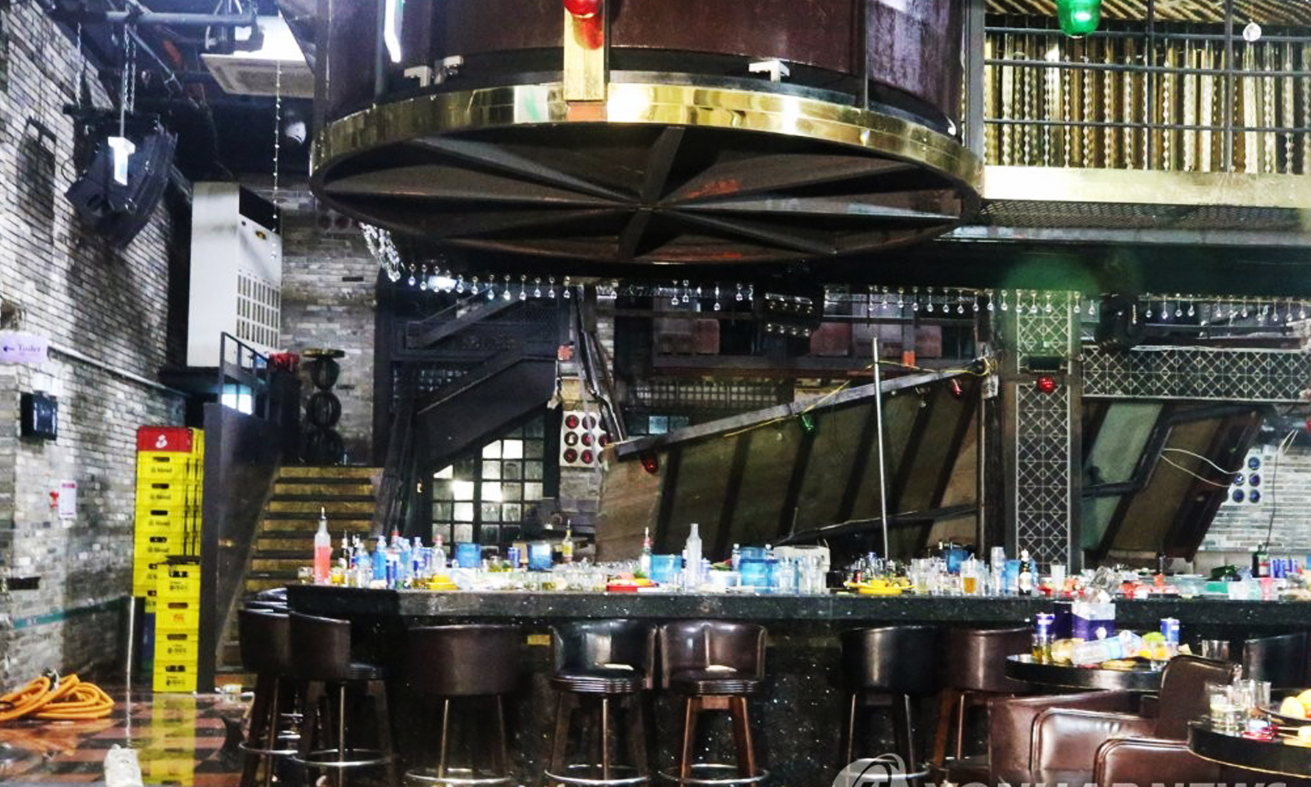 Nightclub collapse kills two in South Korea