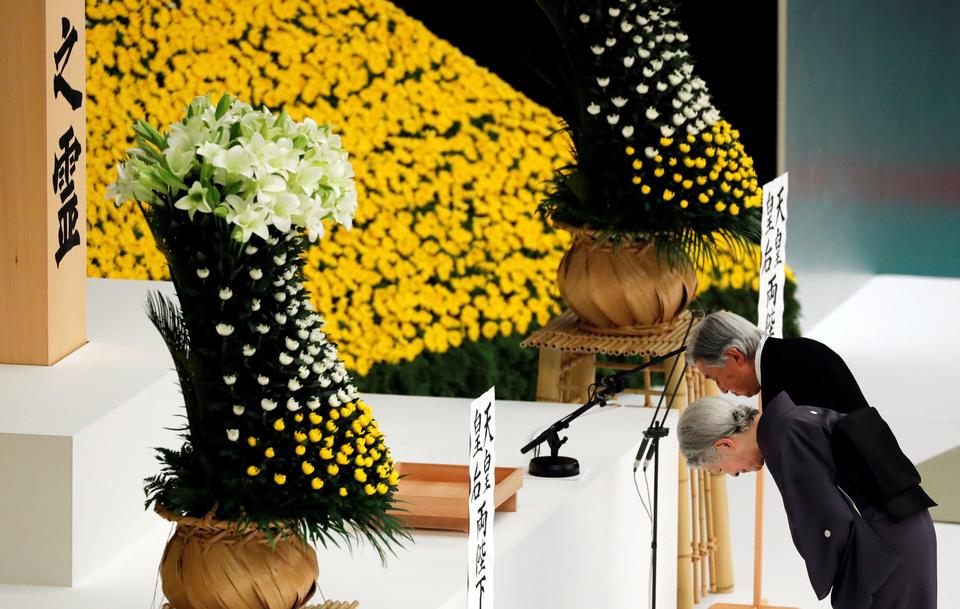 Japan’s Emperor Expresses “Deep Remorse” Over Japan’s Wartime Acts