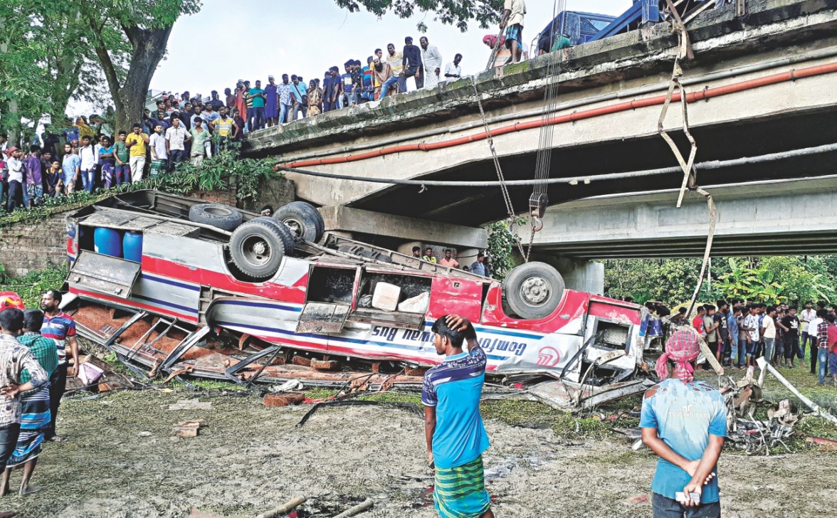 At Least Eight Dead, 20 Injured After Bus Veers Off Road In Bangladesh