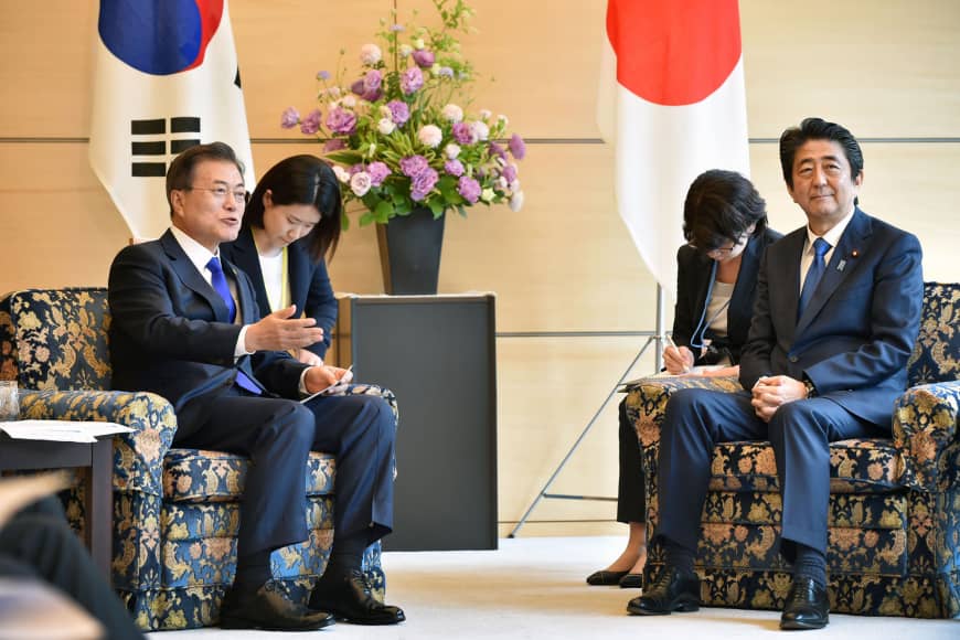 Japan’s Abe Urges S. Korea To Uphold Pact Amid Sinking Mutual Trust