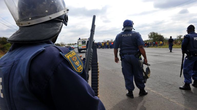 S. African Police Gun Down Nine Suspected Robbers