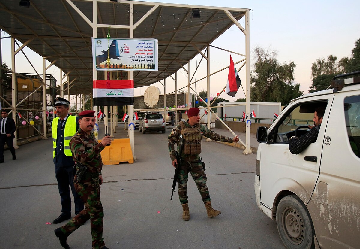 Two Mortar Rounds Land Near U.S. Embassy In Baghdad