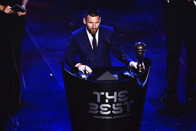 Messi awarded FIFA player of the year