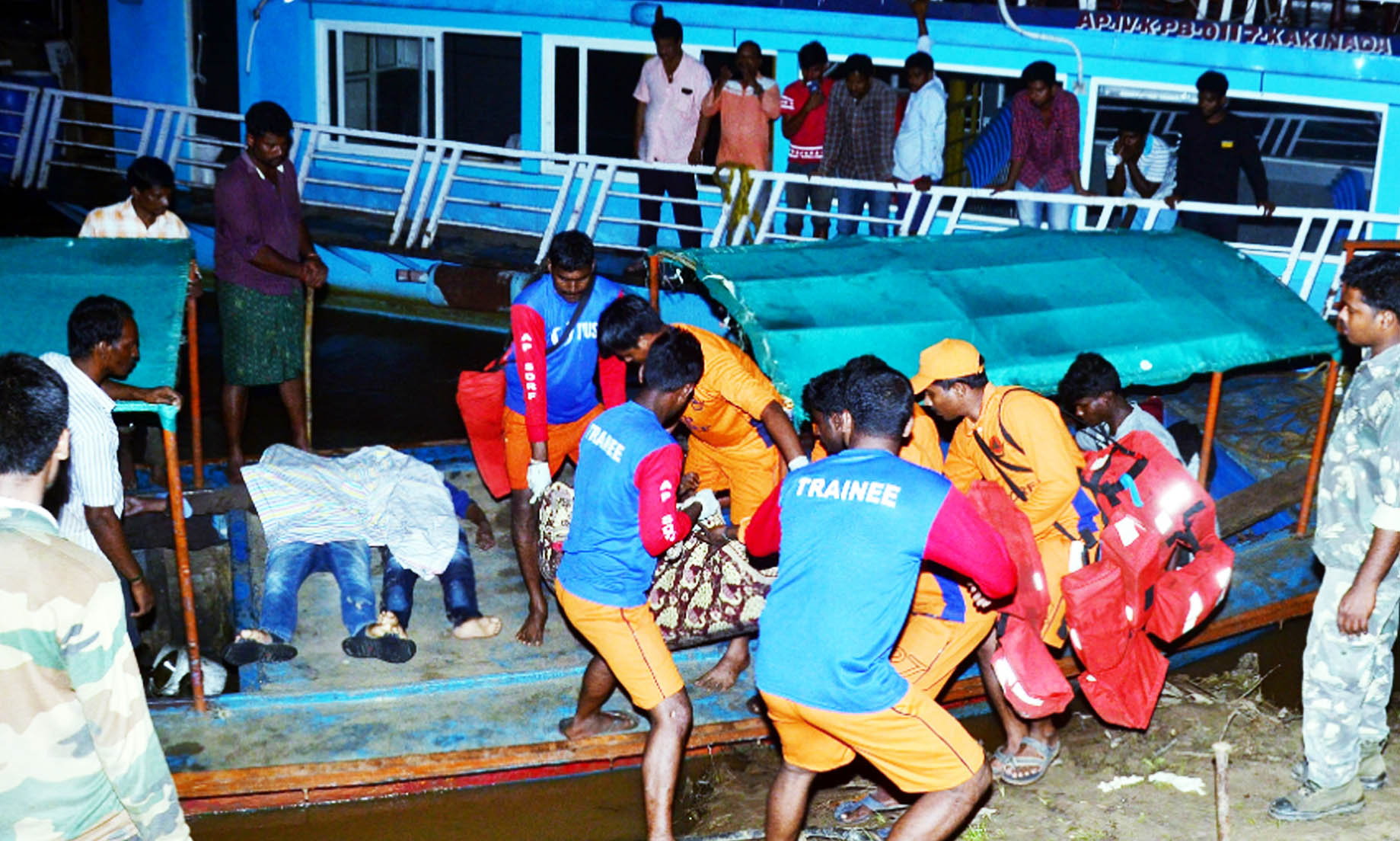 Andhra Pradesh boat capsize: 8 Drown, 26 Missing After Andhra Tourist Boat Capsizes