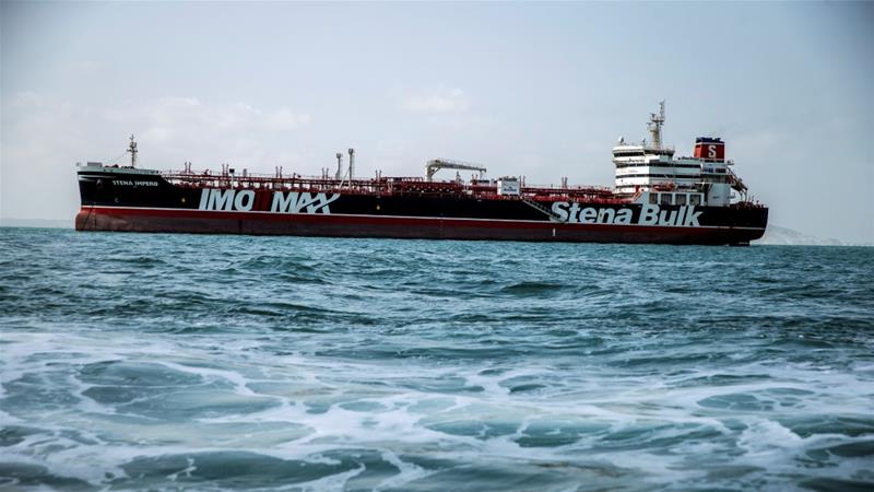 Released British Oil Tanker Leaves Iranian Port