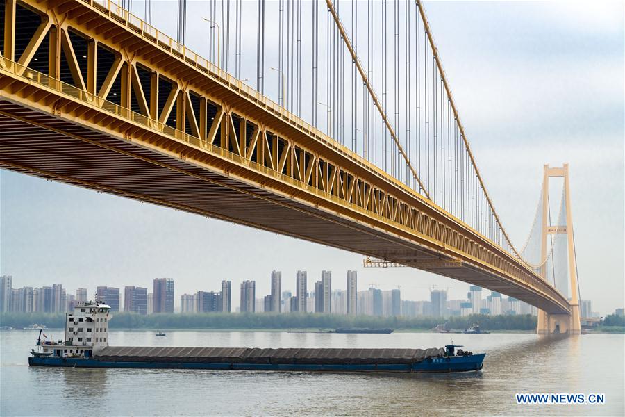 World’s Longest Double-Deck Suspension Bridge Opens To Traffic