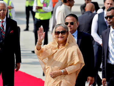 Bangladeshi PM Arrives In Delhi For 4-Day Official Visit