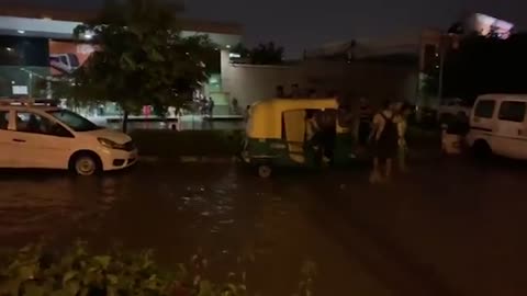 Heavy Rains, Storm Suspend Operations At Delhi Airport
