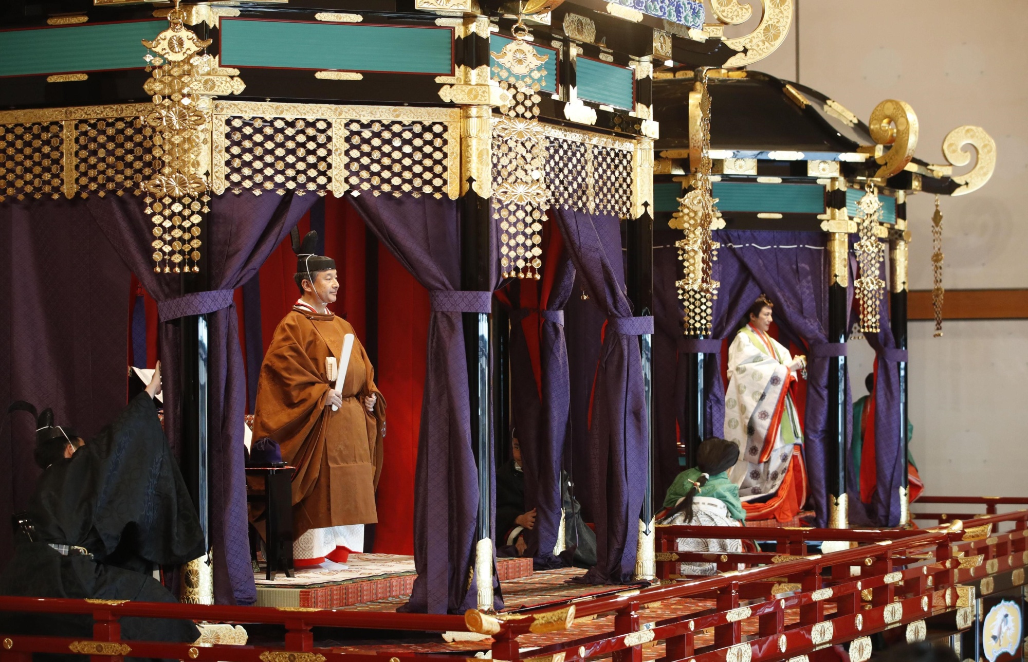 Japanese Emperor Naruhito Proclaims Enthronement In Highly Ritualised Ceremony