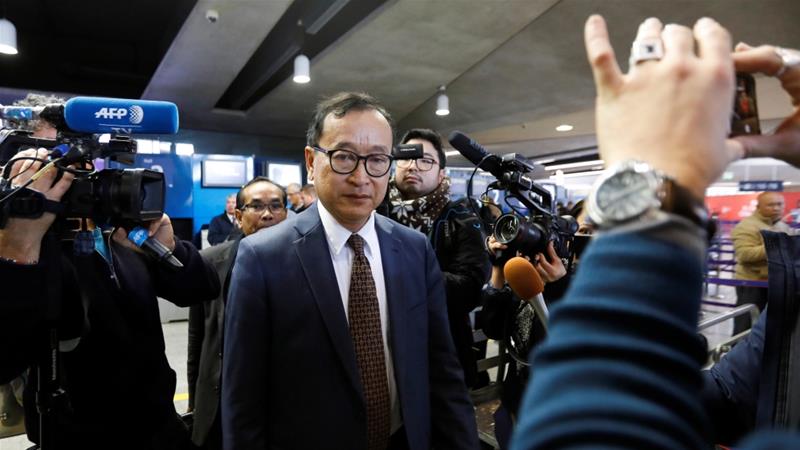 Cambodia’s Sam Rainsy Faces Hurdles As He Attempts To Return Home