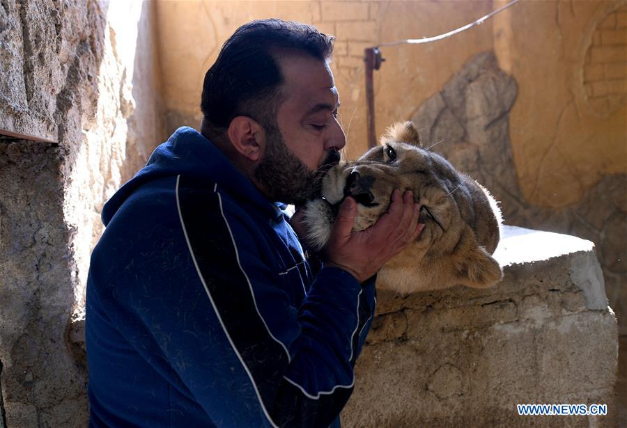 Syrian Animal Lover Aspires To Develop Best Zoo In Syria