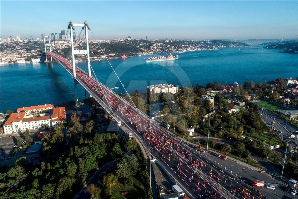 World's only intercontinental marathon starts in Istanbul